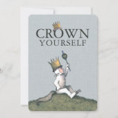 野生の物が存在する場所 |自分でクラウン 招待状 (正面)