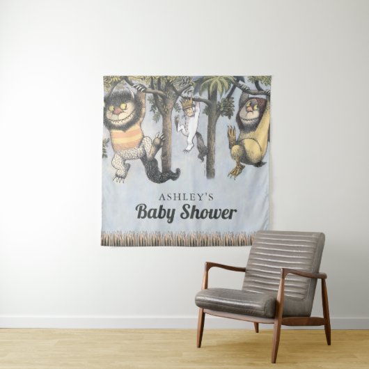 野生の物が存在する場所 |赤ちゃんシャワー タペストリー (インサイチュ)