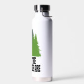 野生の物が存在する場所 |野生のモノと木 ウォーターボトル (左面)