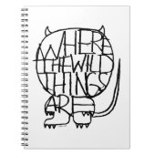 野生の物が存在する場所 |野生のThingスケッチ ノートブック (正面)