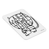 野生の物が存在する場所 |野生のThingスケッチ マグネット (右側)