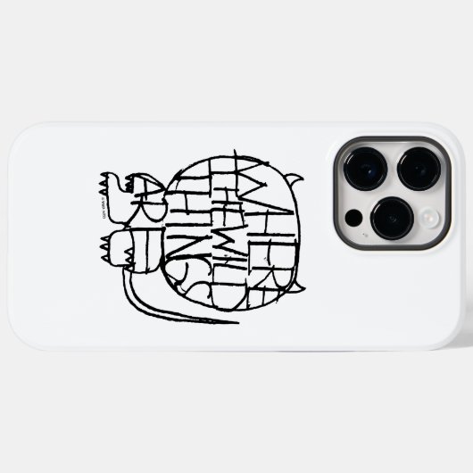 野生の物が存在する場所 |野生のThingスケッチ Case-Mate iPhoneケース (裏面 (横))