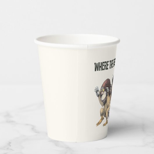 野生の物が存在する場所 | 2つのワイルドなもの 紙コップ (右)