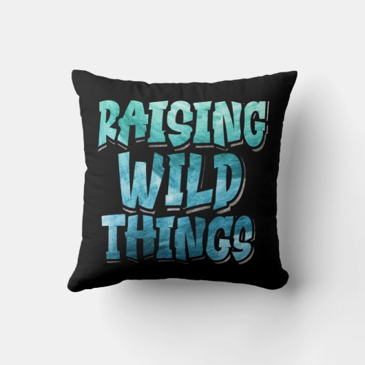 野生の物を育てる クッション (裏面)