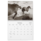 野生の物 カレンダー (2月 2027)