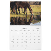 野生の物 カレンダー (3月 2027)