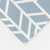 野生の物 – 青い象 フリースブランケット (角)