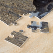 野生の犬の子犬 ジグソーパズル (側面)