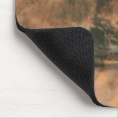 野生の狼のマウスパッド マウスパッド (コーナー)