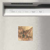 野生の狼の磁石 マグネット (インサイチュ (食洗機))