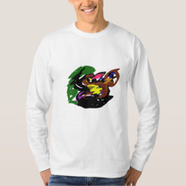 野生の狼の秋 Tシャツ