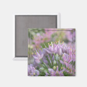 野生の玉ねぎ/幸せな母の日 マグネット (正面/裏面)