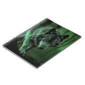 「野生の王、森のアルファ」 ノートブック (左側)