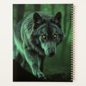 「野生の王、森のアルファ」 プランナー手帳 (裏面)