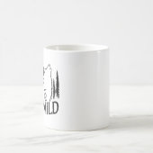 野生の生まれコーヒーのマグカップになる コーヒーマグカップ (中央)