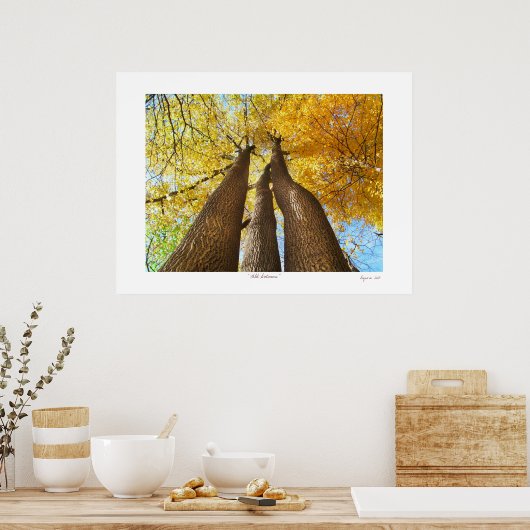 野生の秋 ポスター (キッチン)