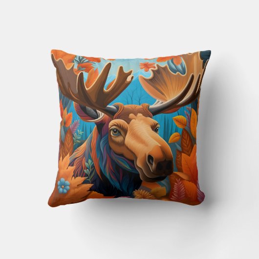 野生の秋 – n05 クッション (裏面)