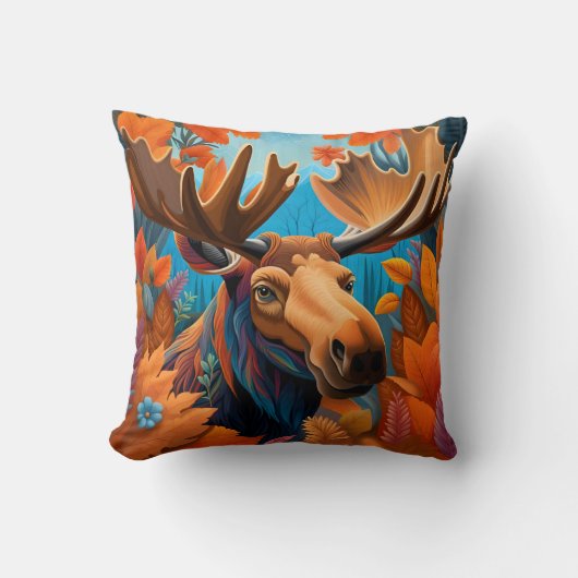 野生の秋 – n05 クッション (正面)