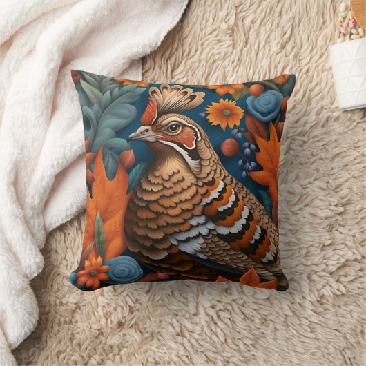 野生の秋 – n07 クッション (ブランケット)