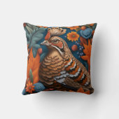 野生の秋 – n07 クッション (裏面)