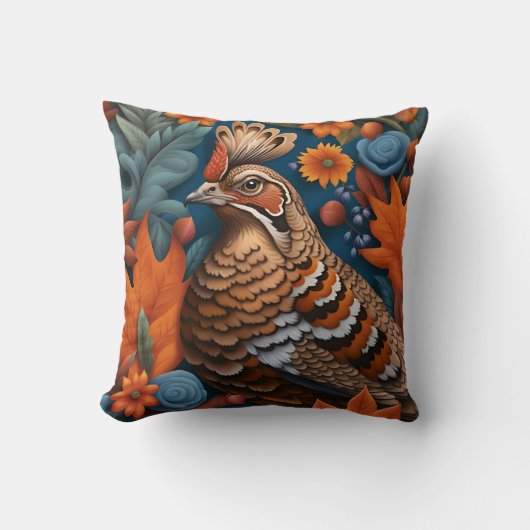 野生の秋 – n07 クッション (正面)