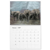 野生の精神-アフリカの芸術のカレンダー カレンダー (2月 2027)