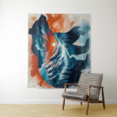 野生の精神 タペストリー (インサイチュ)