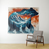 野生の精神 タペストリー (インサイチュ(横))