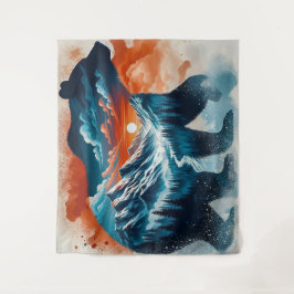 野生の精神 タペストリー