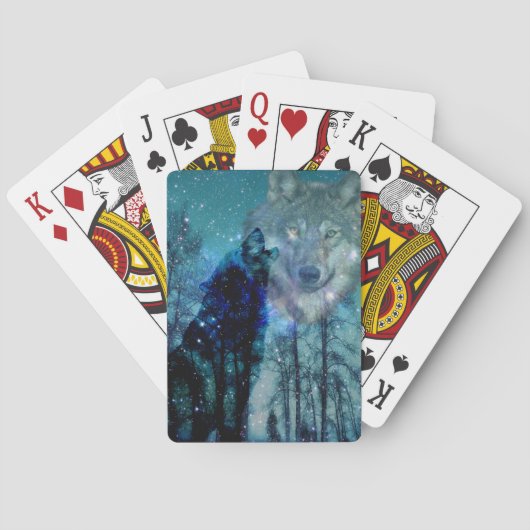 野生の精神 トランプ (裏面)