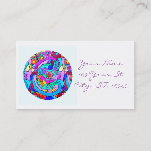 野生の素晴しい70年代色Thunder_Cove 名刺 (裏面)