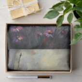 野生の紫のデイジーの切り離 薄葉紙 (ギフト)