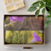 野生の紫色の朝顔の花の切り離し 薄葉紙 (ギフト)