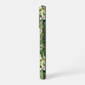 野生の緑の葉つる植物 iPhone 16ケース (左側面)