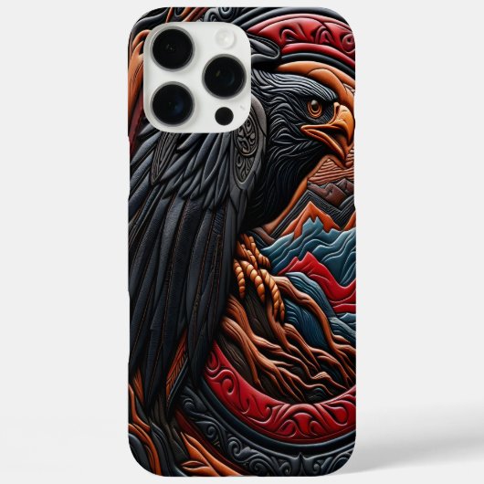 野生の美しさ イーグル アートワーク Case-Mate iPhoneケース (裏面)
