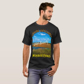 野生の美しさ、抑えきれない平穏 エバーグレーズの自然 Tシャツ (正面フル)