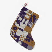 野生の美学であるアザミスデザインポスター スモールクリスマスストッキング (正面 (吊り時))