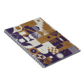 野生の美学であるアザミスデザインポスター ノートブック (右側)