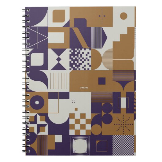 野生の美学であるアザミスデザインポスター ノートブック (正面)