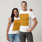 野生の自然サボテンのブッシュパターン Tシャツ (ユニセックス)
