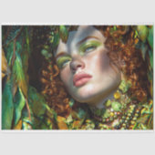 野生の自然女神の部族のデコページ 薄葉紙 (正面)