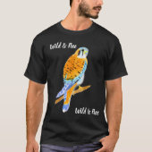 野生の自由な呼び声 Tシャツ (正面)