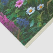 野生の花が咲く草原の風景 薄葉紙 (詳細)
