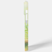 野生の花と湿地 カワウソの物語 Case-Mate iPhoneケース (裏面 / 左)