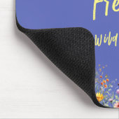 野生の花のように、強くて自由である | 野生の花 マウスパッド (コーナー)