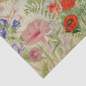 野生の花のカラフル爆発 薄葉紙 (詳細)