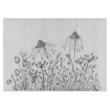 野生の花のスケッチ