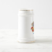 野生の花のパーティーのマグ ビールジョッキ (中央)
