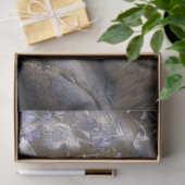 野生の花の切り離し付きボブcat 薄葉紙 (ギフト)