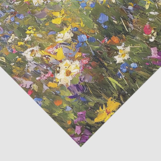 野生の花の切り離し教会 薄葉紙 (詳細)